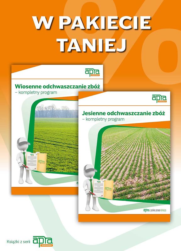 Pakiet książek: Wiosenne odchwaszczanie zbóż + Jesienne odchwaszczanie zbóż
