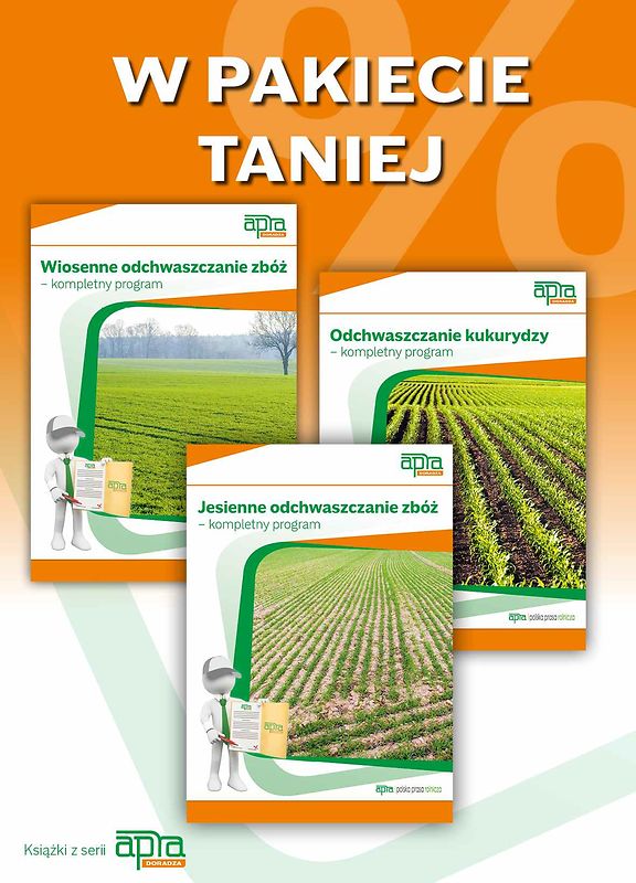 Pakiet książek: Wiosenne odchwaszczanie zbóż + Odchwaszczanie kukurydzy + Jesienne odchwaszczanie zbóż