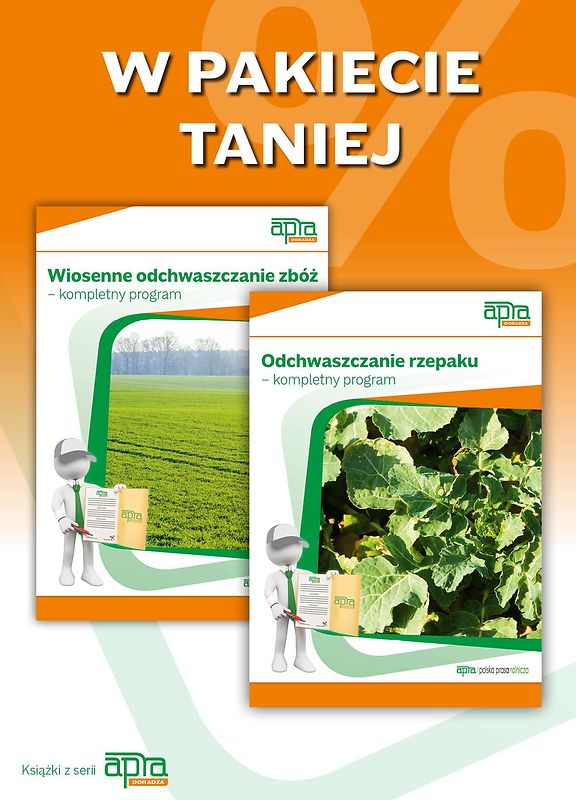 Pakiet książek: Wiosenne odchwaszczanie zbóż + Odchwaszczanie rzepaku